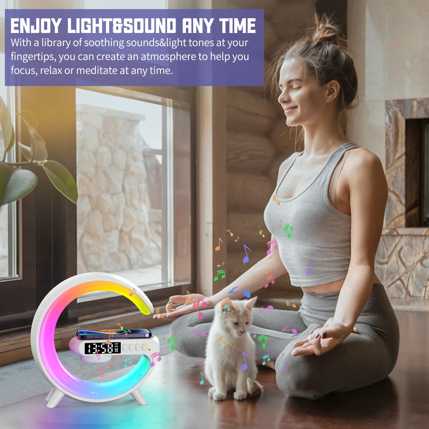 ✨Multifunctional Wireless Charger Stand™🌐🔊 (50% OFF Included Already!)