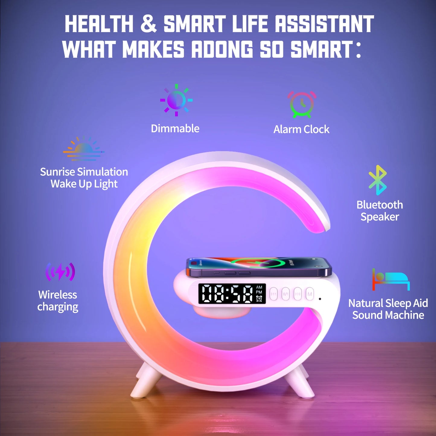 ✨Multifunctional Wireless Charger Stand™🌐🔊 (50% OFF Included Already!)