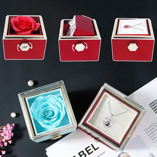 🔥Rose Spin™ Jewelry Box 🌹✨💍
