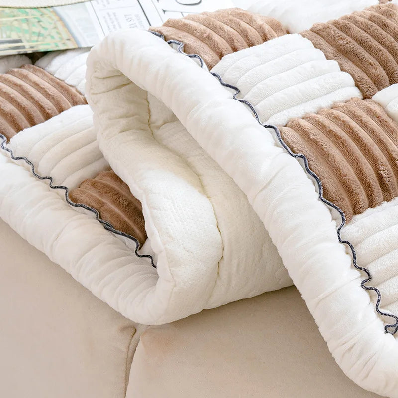 HOOPET Dog Blanket Bed Pet Cat Sleeping Mat Small Medium Large Dogs Soft Thicken Fleece Pad Mat Sofa Cushion Pet Supplies