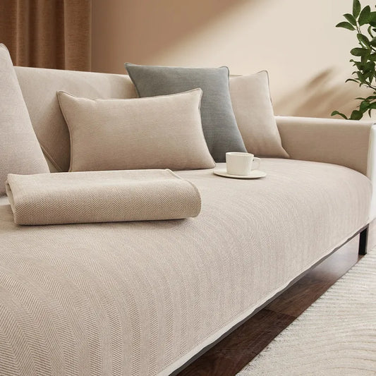 🛋️✨Cozy Embrace Chenille™ Sofa Cover ✨🏡💖